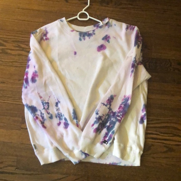 Tops - Blue and purple tie dye sweatshirt. Size large
